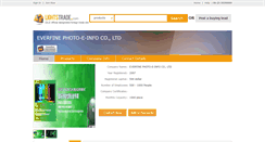 Desktop Screenshot of everfine.lightstrade.com